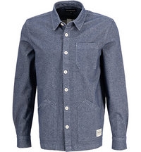 Barbour Overshirt Carew navy MOS0206NY91