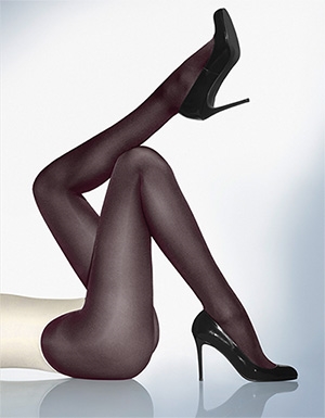 Wolford Satin Opaque 50 nearly black 18379/7212