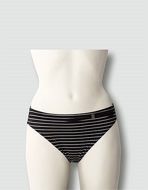 Schiesser Bikini-Slip schwarz 140741/000