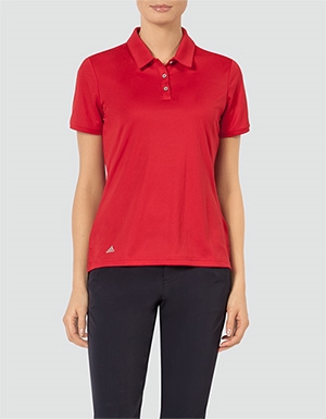 adidas Golf Damen Polo-Shirt rot CD3412