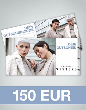 fashionsisters.de Wertgutschein 150 Euro