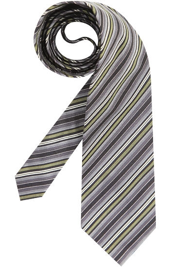 Artikel klicken und genauer betrachten! - grau ,College-Streifen ,Onesize. Krawatte aus reiner Seide von KENZO Farbe: Oliv-Schwarz-Creme Krawattenbreite: Ca. 8,5 cm Obermaterial: Seide 100 % Besonderheiten: Hergestellt in Italien | im Online Shop kaufen