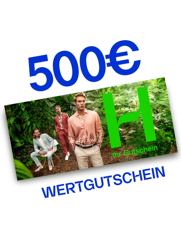 herrenausstatter.de Wertgutschein 500 Euro