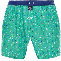 MC ALSON Boxer-Shorts 4362/blau-grün