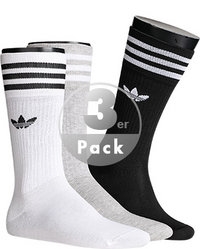 adidas ORIGINALS Solid Socks white grey HC9558