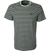 Barbour T-Shirt Delamere Stripe Mint MTS0511GN45