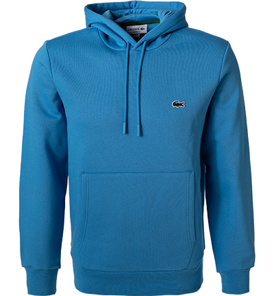 Artikel klicken und genauer betrachten! - blau ,Baumwolle ,Regular Fit ,unifarben ,5. Hoodie im Baumwoll-Mix von LACOSTE Lässig, sportiv und bequem - so präsentiert sich dieser Hoodie, der durch einen labeltypischen Patch akzentuiert wird. Für einen entspannten Freizeit-Look, erweist sich das Modell mit Kapuze und Kängurutasche als komfortable Wahl! | im Online Shop kaufen