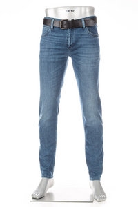 Herren Bekleidung Jeans Jeans mit Gerader Passform inch 30 in Blau für Herren ALBERTO Denim Jeans modell robin 54 regular fit 