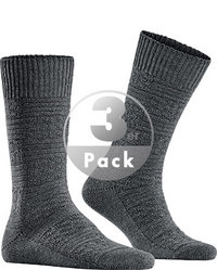 Burlington Socken Struct. Boot 3er Pack 21996/3970