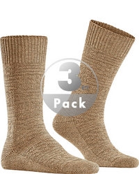 Burlington Socken Struct. Boot 3er Pack 21996/5142