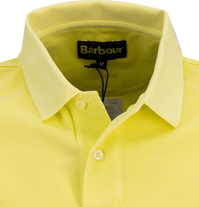 Barbour Polo-Shirt WashedSports yellow MML1127YE93Diashow-2