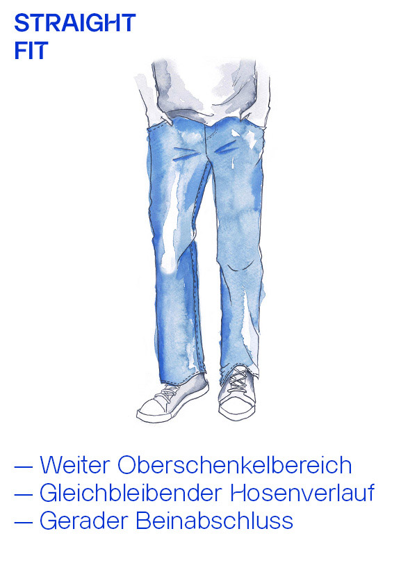 Tommy Hilfiger Herren Jeans blau Baumwoll-Stretch Straight Fit 