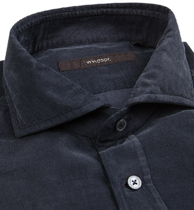Artikel klicken und genauer betrachten! - Hemd im Shaped Fit aus Baumwolle von windsor. Ein modisch taillierter Schnitt, klassisches Design und eine hochwertige Cord-Qualität, die besonders weich ist - dieses Hemd ist perfekt und zeigt die Liebe zum Detail. Spüren Sie den Luxus eines edlen Basics. | im Online Shop kaufen